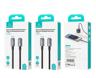 USAMS Kabel USB-C na Lightning 30W 1,2mFast Charging stalowy - 1569031 - zdjęcie 4